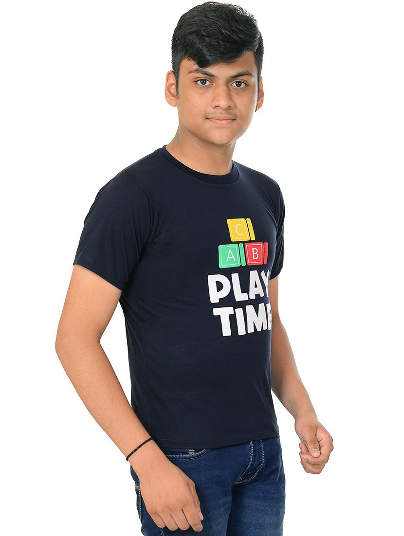 boys pack of 2 front print t-shirt - 21740036 - Standard Image - 2