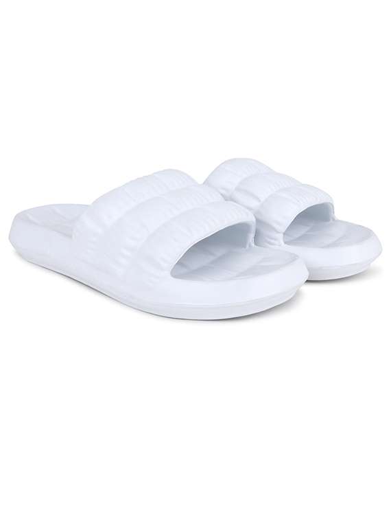 men solid slider flip flops - 21740318 -  Standard Image - 2