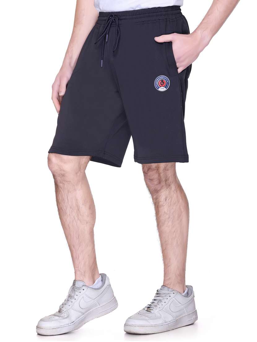 men mid rise solid shorts - 21740747 -  Standard Image - 2