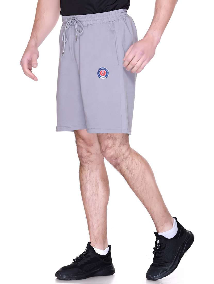 men mid rise solid shorts - 21740748 -  Standard Image - 2