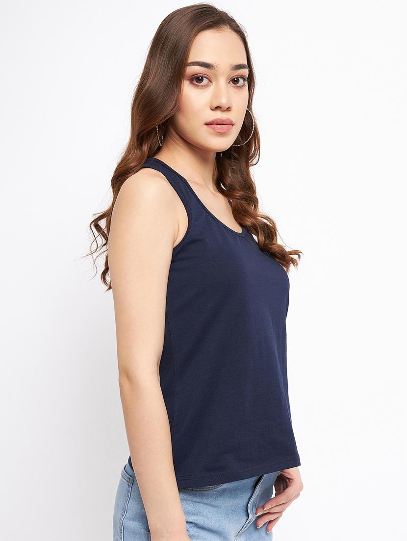 women solid sleeveless camisole - 21740791 - Standard Image - 2
