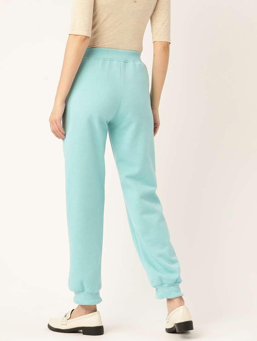 women solid mid rise straight fit trouser - 21740954 -  Standard Image - 2