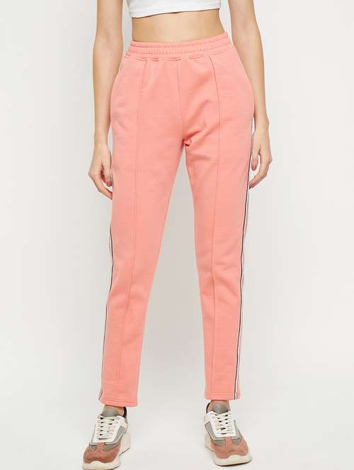 women tapered high rise track pant - 21741004 -  Standard Image - 0