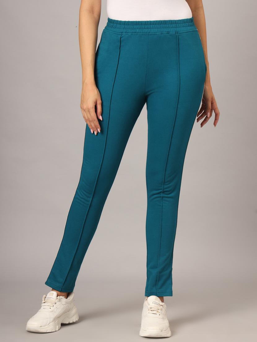 women tapered mid rise track pant - 21741006 -  Zoom Image - 0