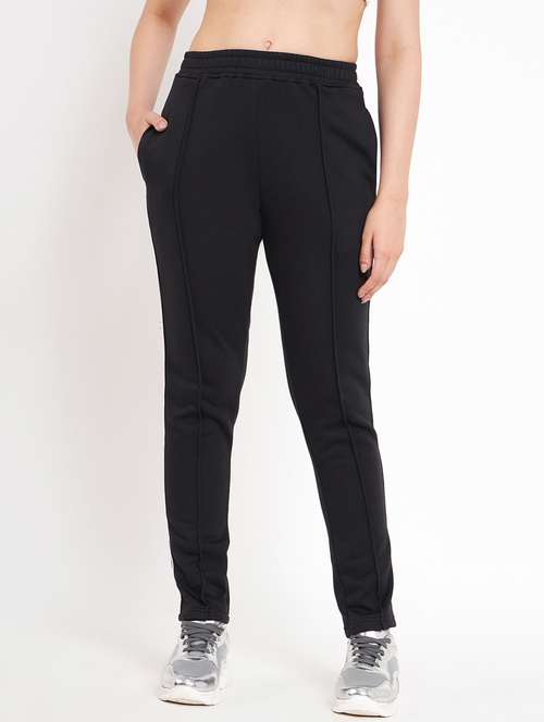 women tapered mid rise track pant - 21741007 -  Standard Image - 0