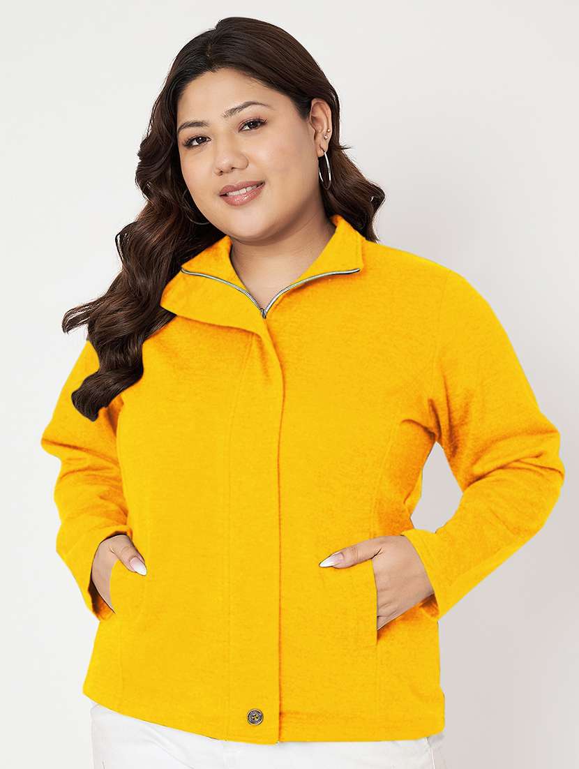 women plus size solid long sleeves sweatshirt