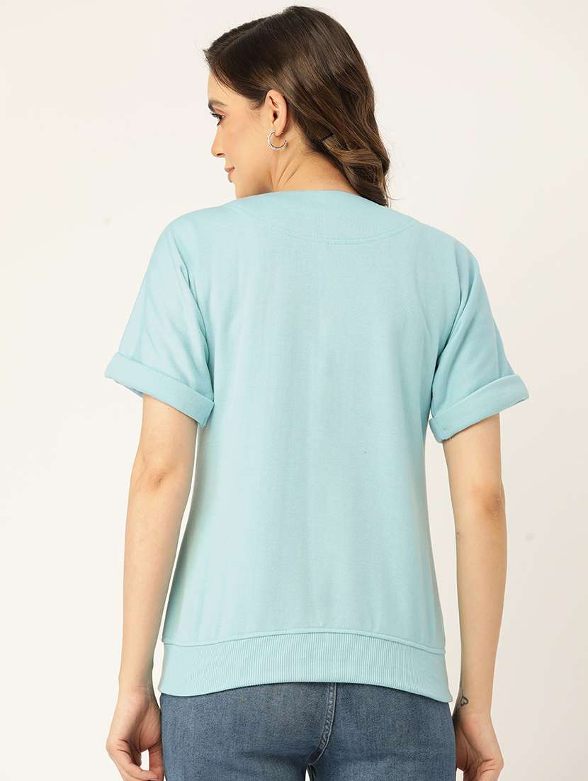 Women Solid Short Sleeves Summer Jacket - 21741652 -  Standard Image - 2