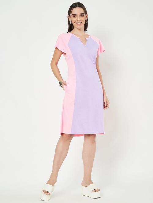 multi colored cotton aline dress - 21741727 -  Standard Image - 0