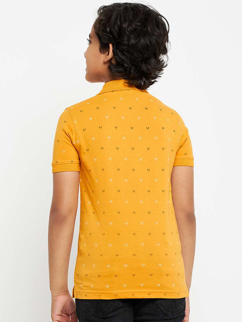 boys printed short sleeve polo t-shirt - 21742246 -  Standard Image - 2