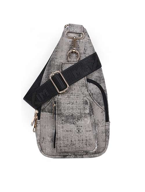 men grey canvas solid utility bag - 21742874 -  Standard Image - 0