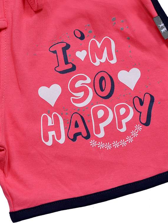 girls placement print mid rise shorts - 21743126 -  Standard Image - 2