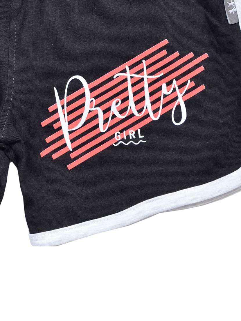 girls placement print mid rise shorts - 21743130 -  Standard Image - 2