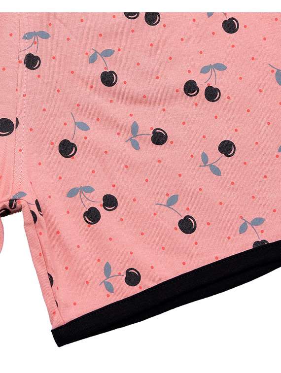 girls printed mid rise shorts - 21743138 -  Standard Image - 2