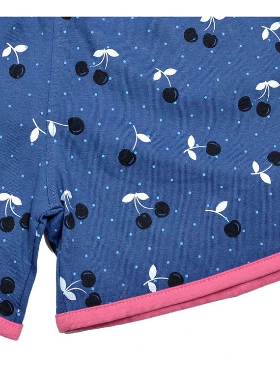 girls printed mid rise shorts - 21743139 -  Standard Image - 2