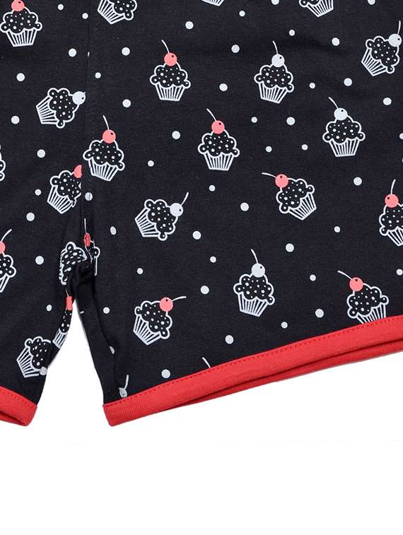 girls printed mid rise shorts - 21743142 -  Standard Image - 2