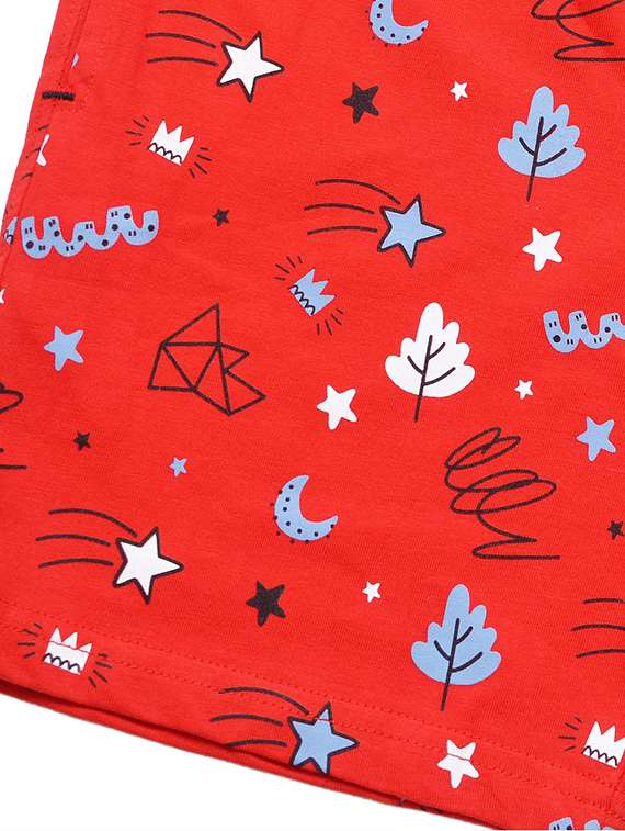 girls printed mid rise shorts - 21743165 -  Standard Image - 2