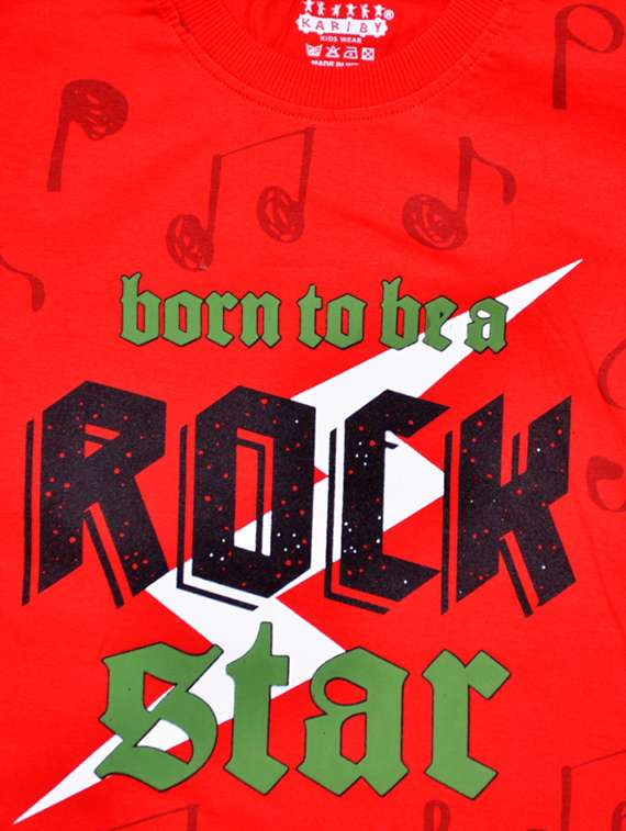 boys printed round neck t-shirtt-shirt - 21743227 -  Standard Image - 2