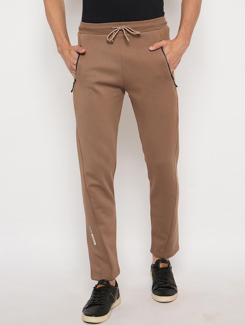 men solid mid rise track pant - 21743286 - Zoom Image - 0