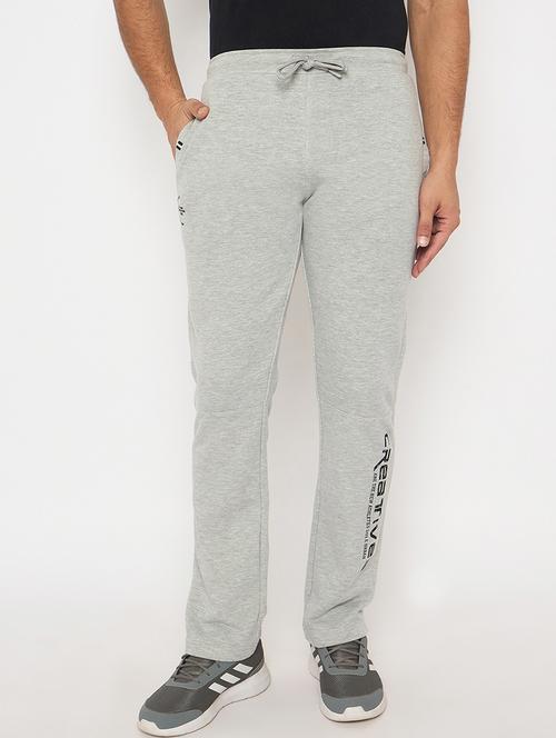 men solid mid rise track pant - 21743293 - Standard Image - 0