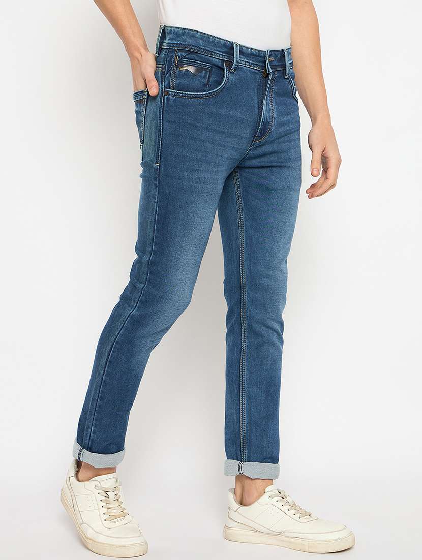 men mid rise washed jeans - 21743390 -  Standard Image - 2