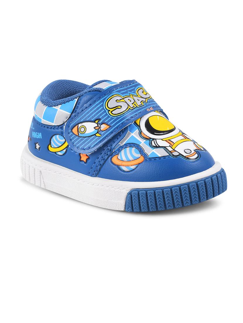 kids printed velcro sneaker - 21743509 - Standard Image - 2