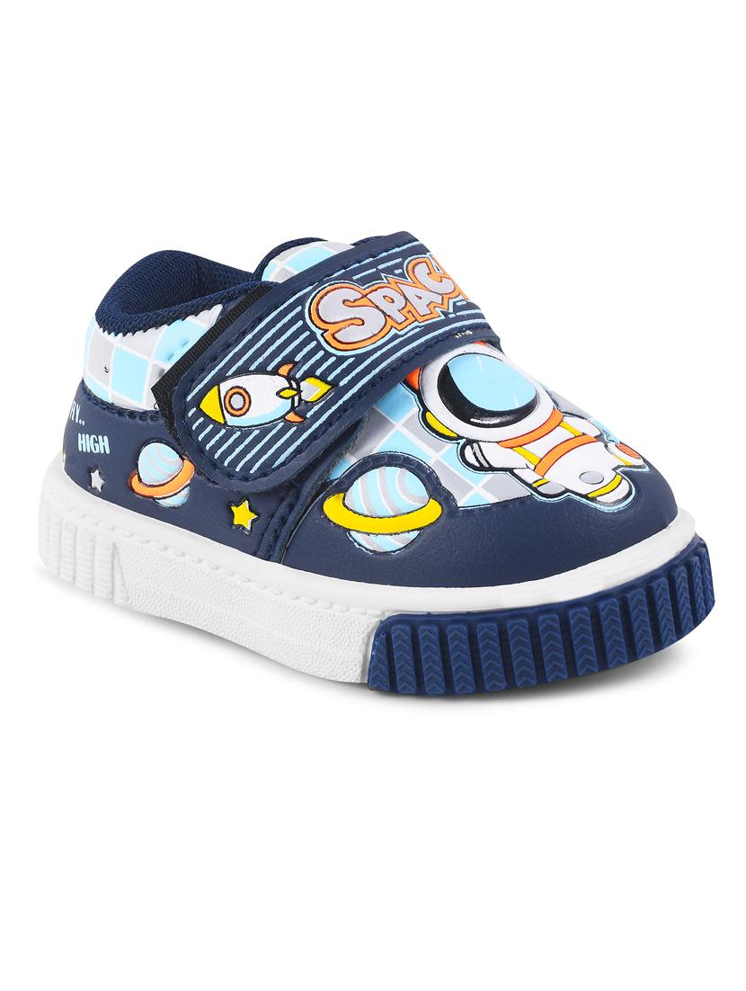 kids printed velcro sneaker - 21743511 - Standard Image - 2