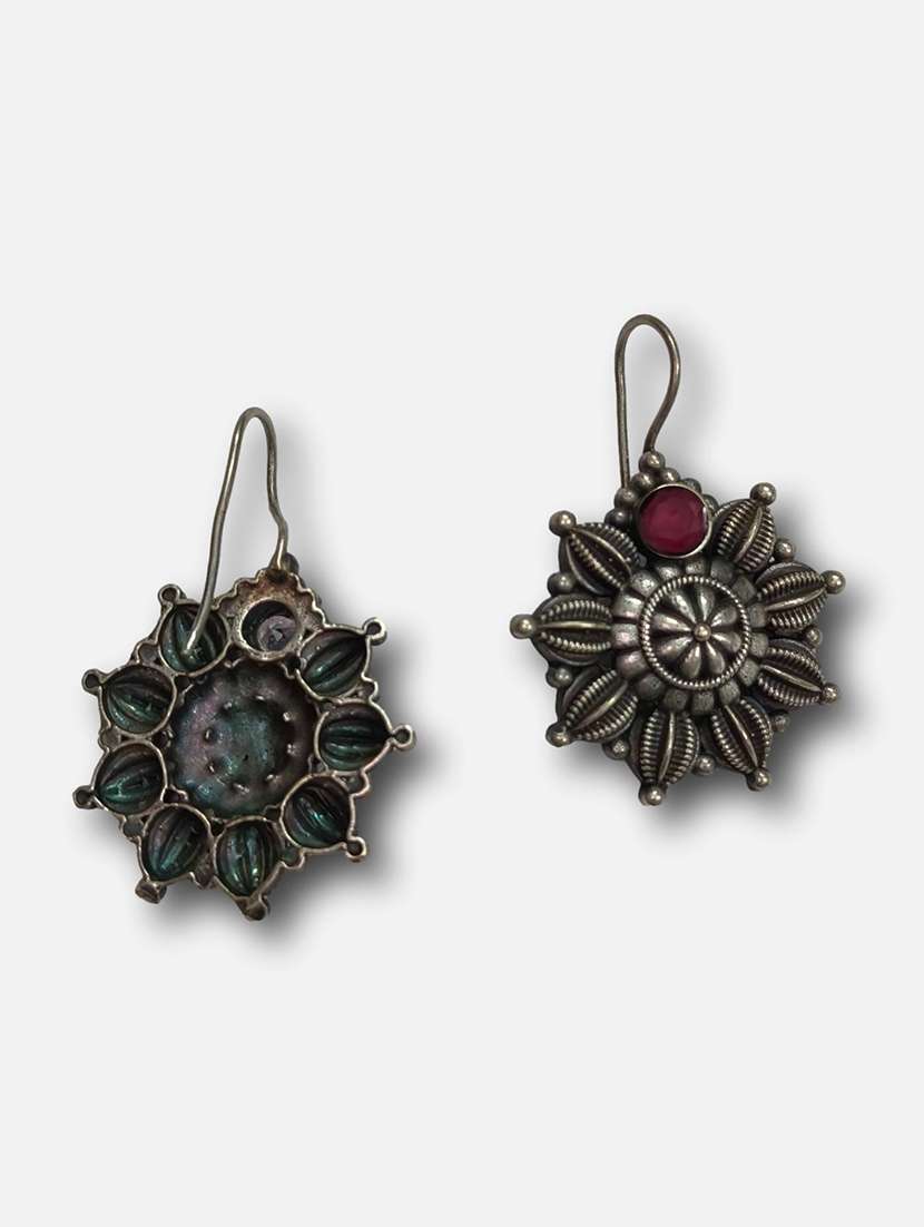 women silver brass drop earrings - 21743744 -  Standard Image - 2