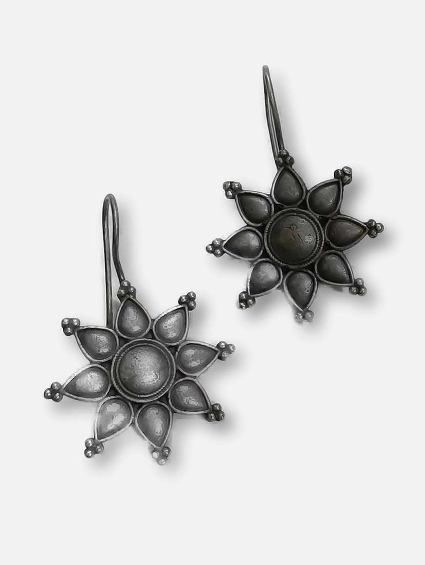 women silver brass drop earrings - 21743768 -  Standard Image - 2