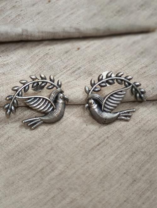 women silver brass drop earrings - 21743811 -  Standard Image - 0
