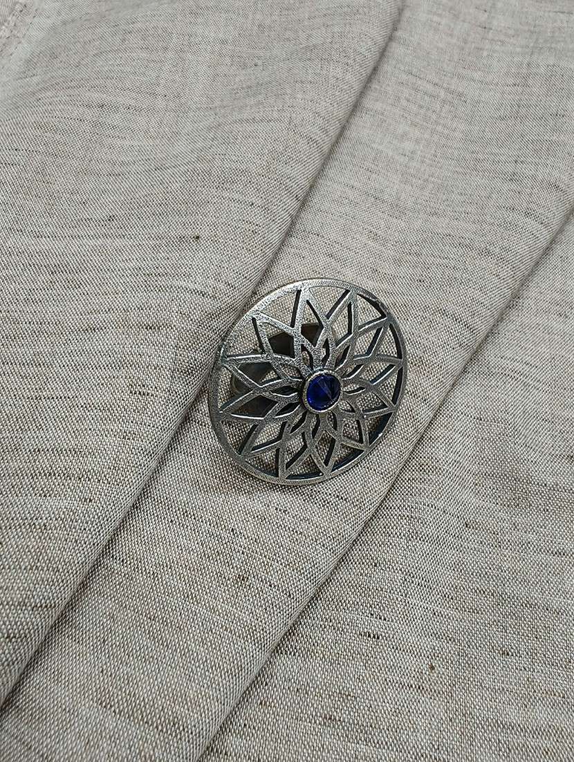 women silver brass adjustable finger ring