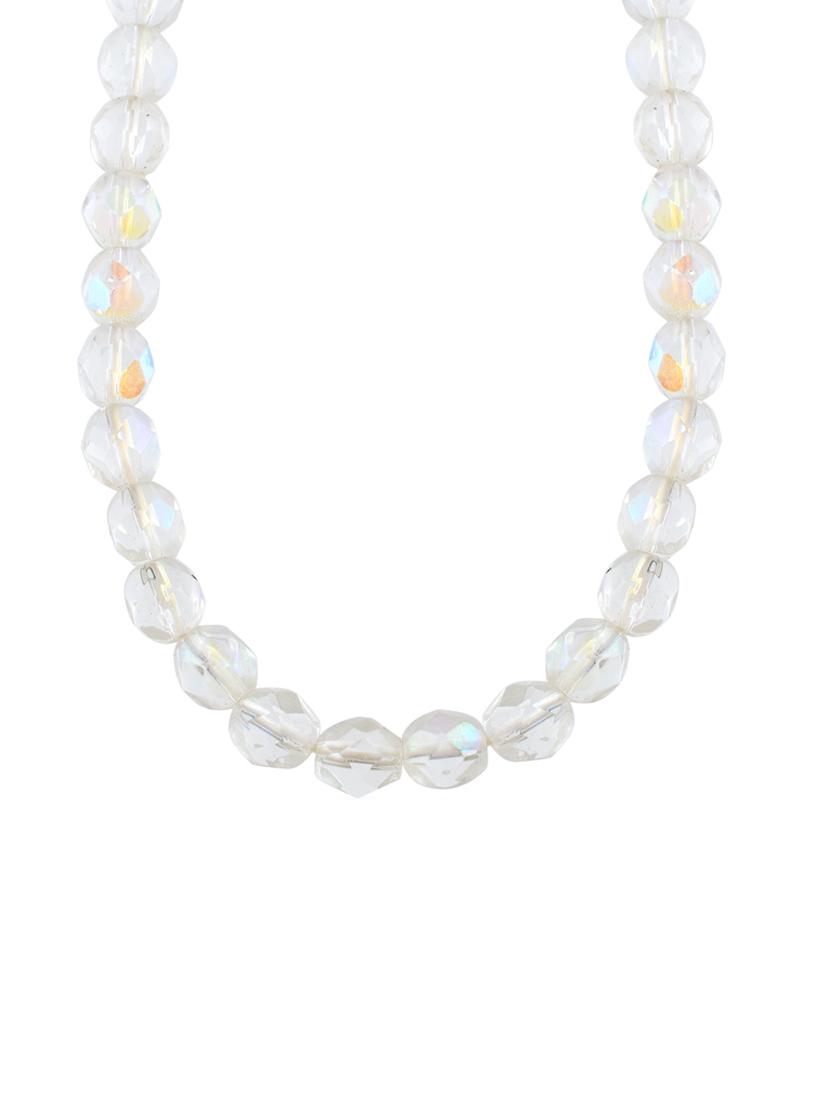 women white crystal chain necklace - 21743911 - Standard Image - 2