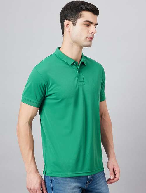 men short sleeves plain polo t-shirt - 21743965 - Standard Image - 0