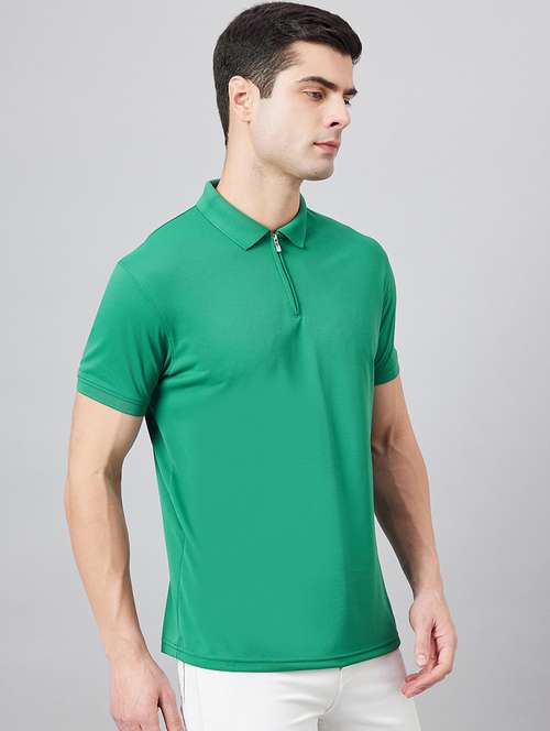 men short sleeves plain polo t-shirt - 21743975 - Standard Image - 0
