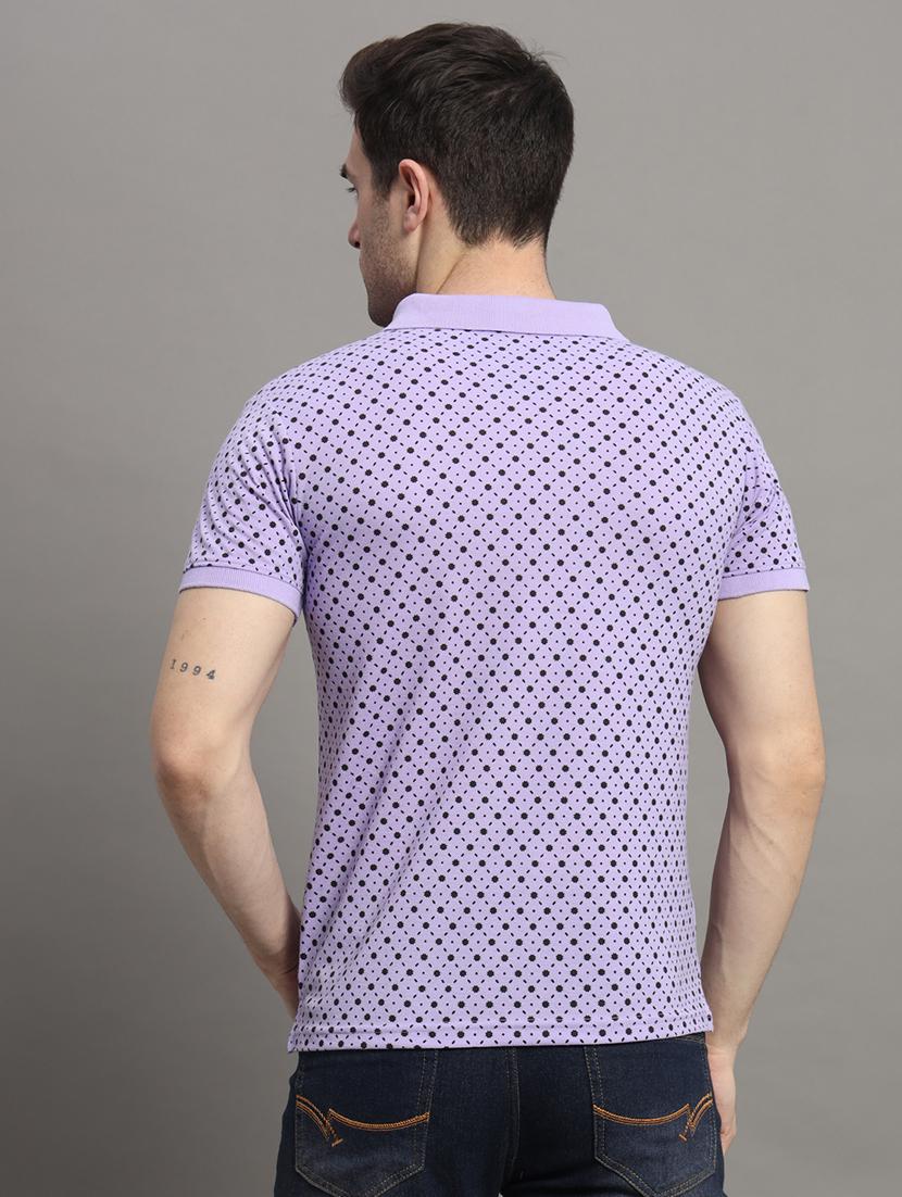 men short sleeves printed polo t-shirt - 21745846 - Standard Image - 2