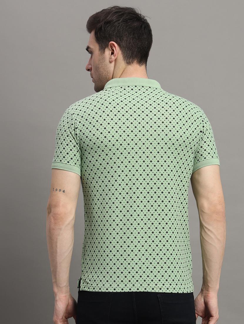 men short sleeves printed polo t-shirt - 21745850 - Standard Image - 2