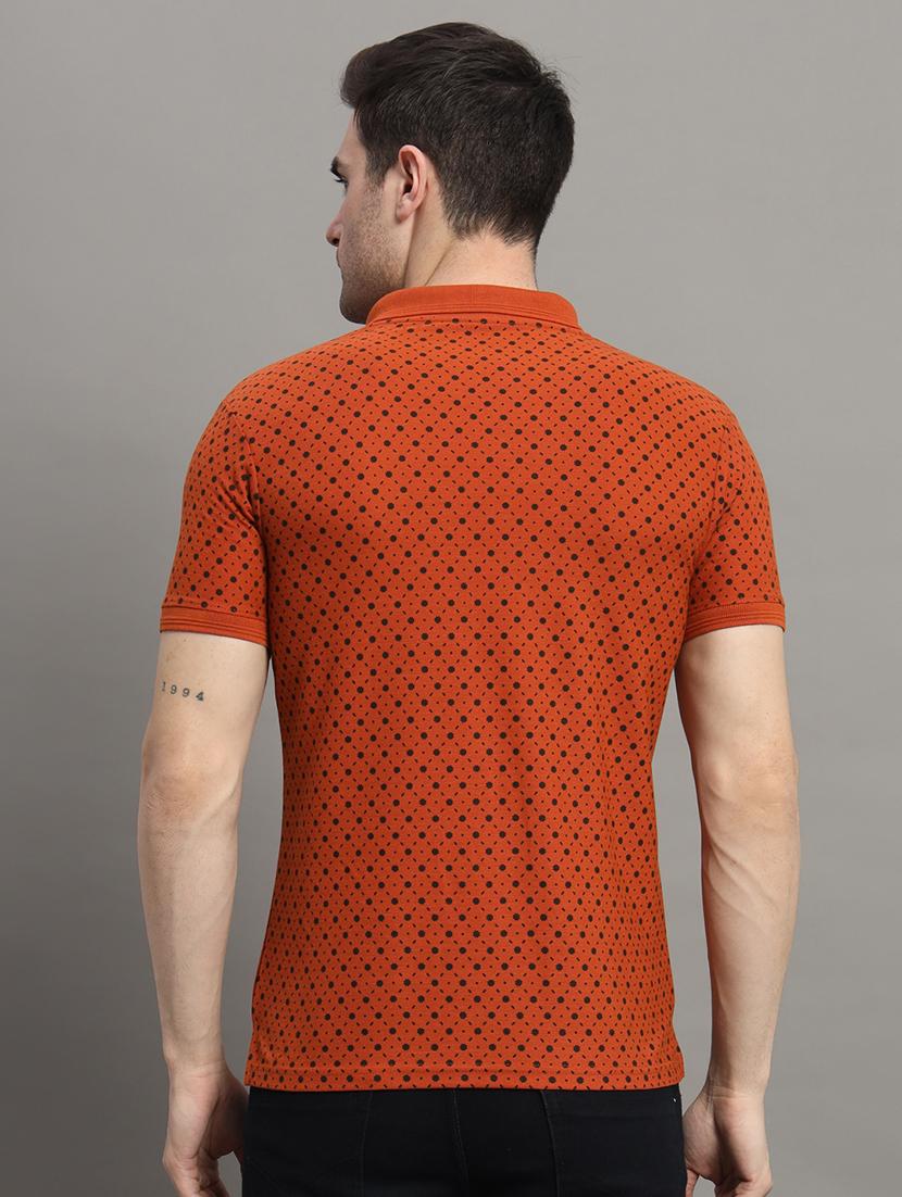 men short sleeves printed polo t-shirt - 21745851 - Standard Image - 2