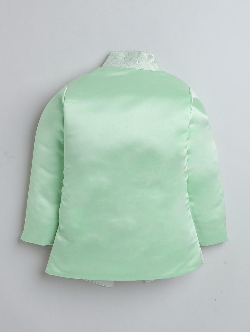 boys self design sherwani with jacket - 21745933 - Standard Image - 2