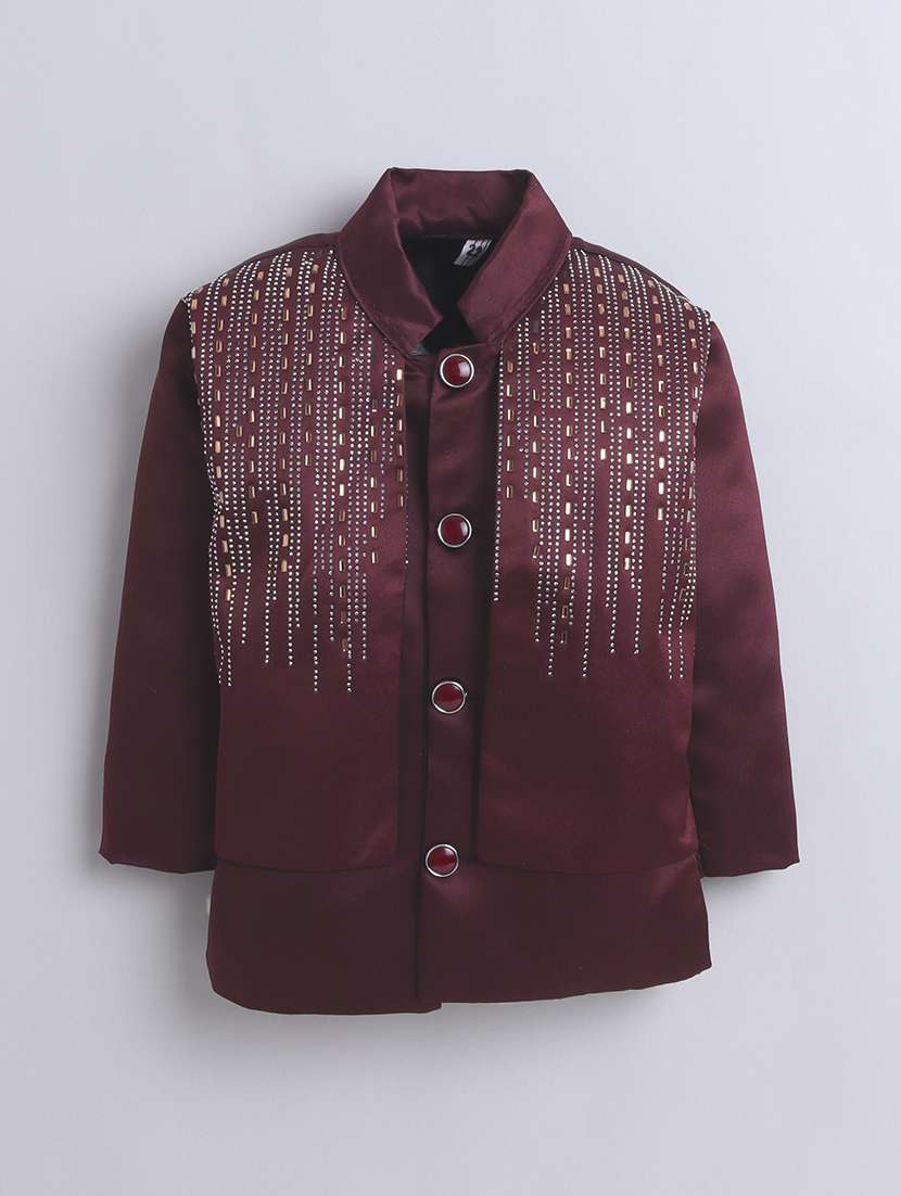 boys embellished 3 piece suit set - 21745952 - Standard Image - 2