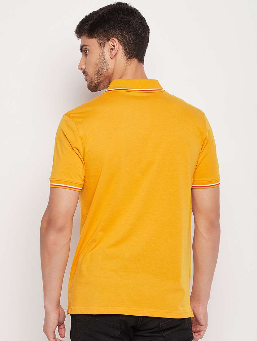 men short sleeves plain polo t-shirt - 21745997 - Standard Image - 2