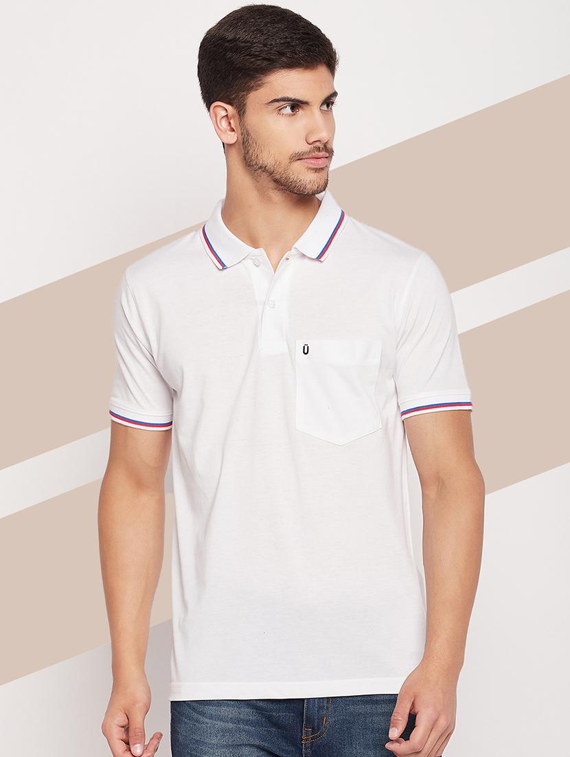 men short sleeves plain polo t-shirt - 21746005 -  Zoom Image - 0