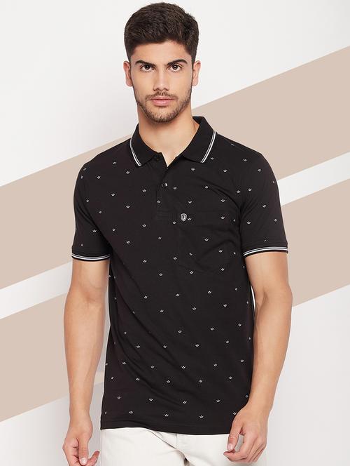 men short sleeves printed polo t-shirt - 21746008 - Standard Image - 0