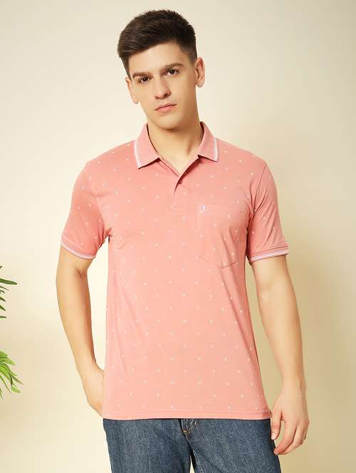 men short sleeves printed polo t-shirt - 21746015 -  Standard Image - 0