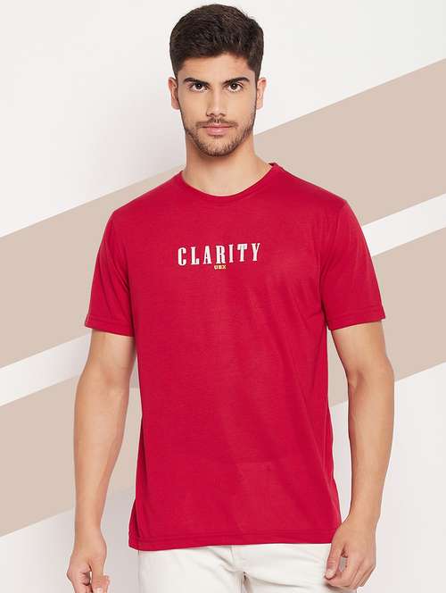 men short sleeves chest print t-shirt - 21746048 - Standard Image - 0