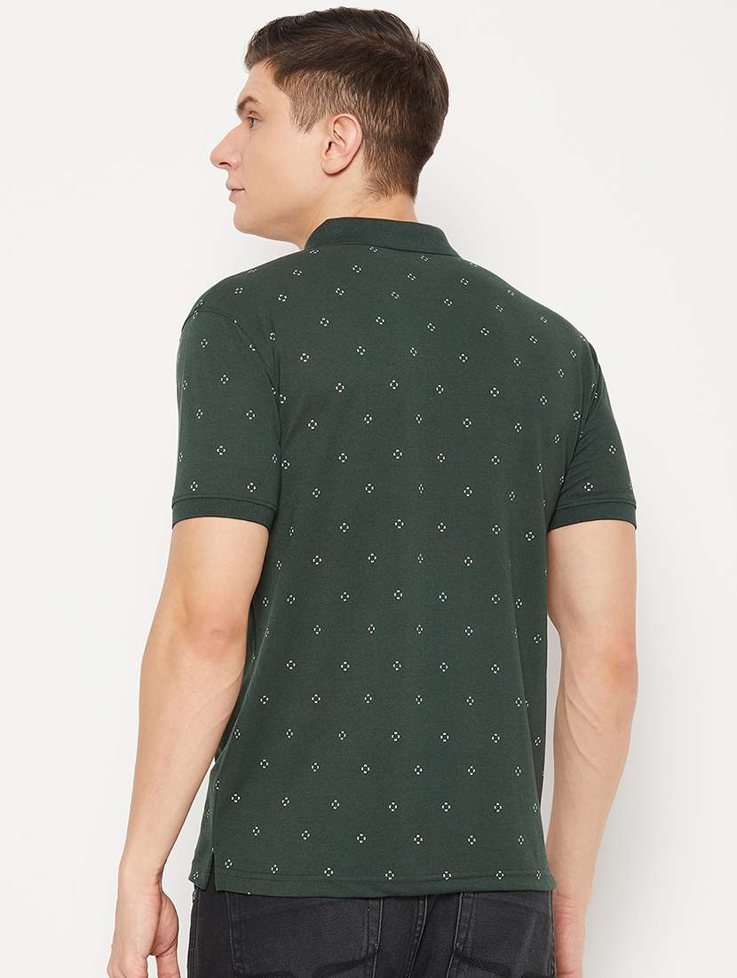 men short sleeves printed polo t-shirt - 21746066 - Standard Image - 2