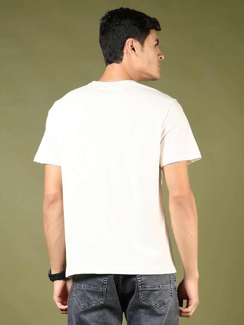men chest print short sleeve regular fit t-shirt - 21746172 -  Standard Image - 2