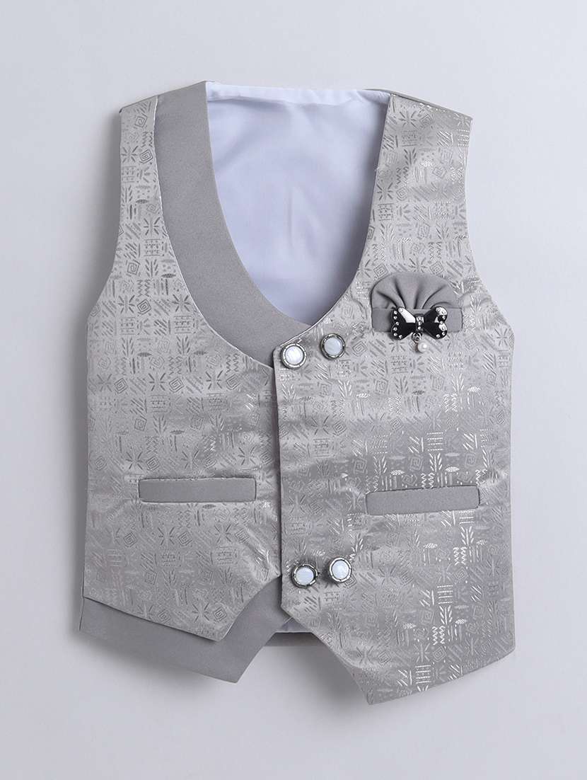 boys self design three piece suit set - 21746375 -  Standard Image - 2