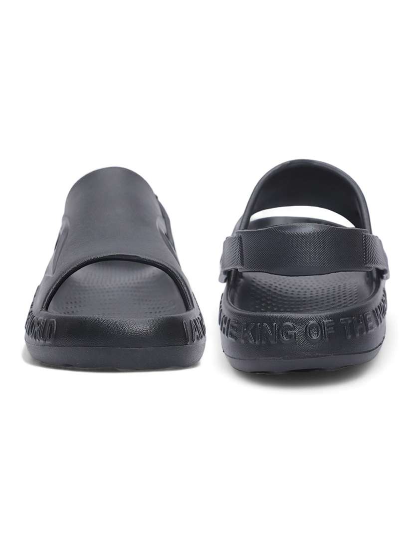 men black slip on flip flops - 21746438 -  Standard Image - 2