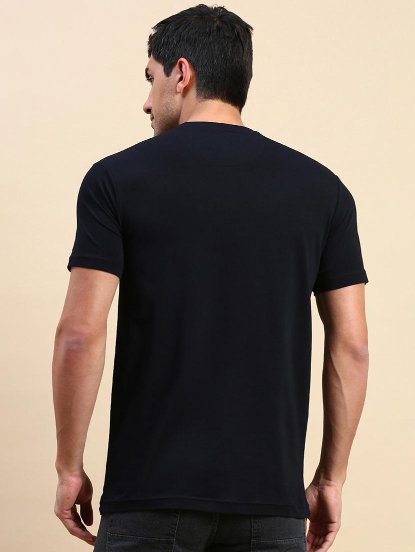 men printed round neck t-shirt - 21746587 - Standard Image - 2