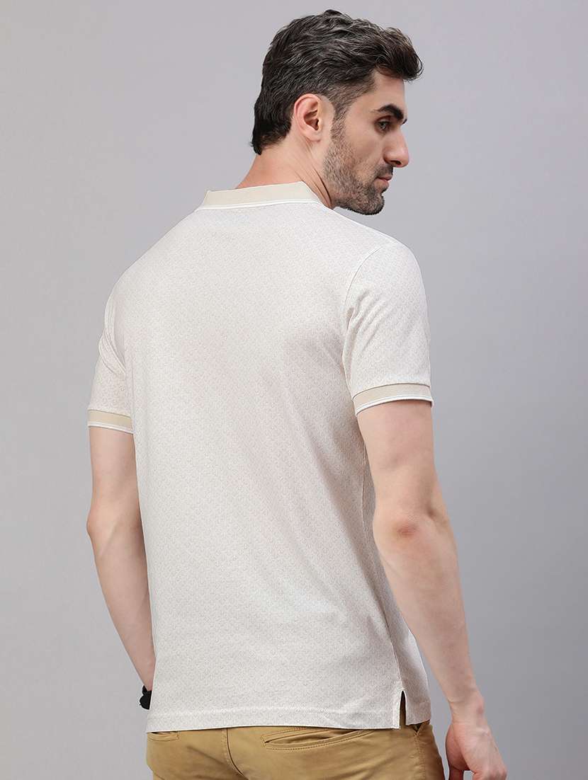 men short sleeves printed polo t-shirt - 21746607 -  Standard Image - 2