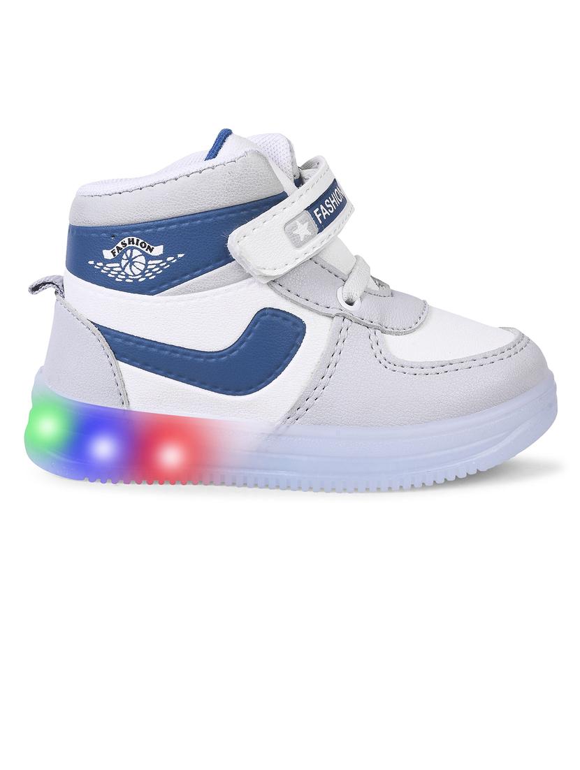 kids ankle length velcro shoes - 21746923 - Standard Image - 2